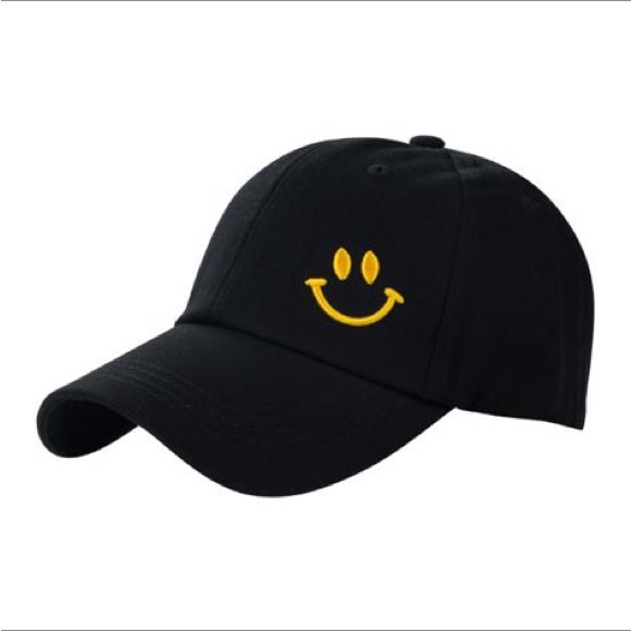 Unisex Smiley Face Baseball Cap The smiley face baseball cap makes - Picture 1 of 4